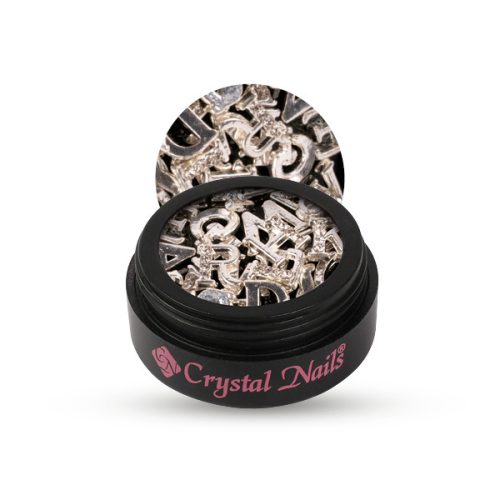 CRYSTAL NAILS - SIGNATURE DÍSZÍTŐ MIX - EZÜST