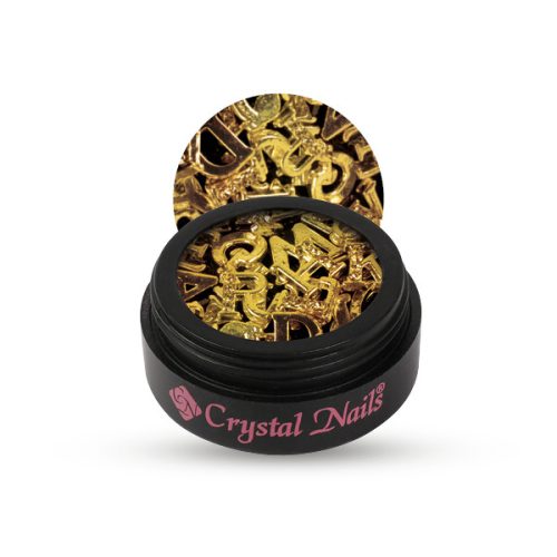 CRYSTAL NAILS - SIGNATURE DÍSZÍTŐ MIX - ARANY