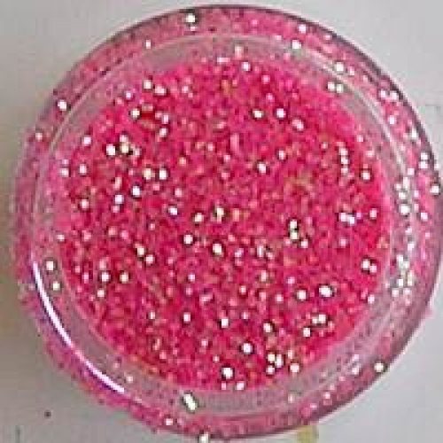 Csillámpor - neon pink