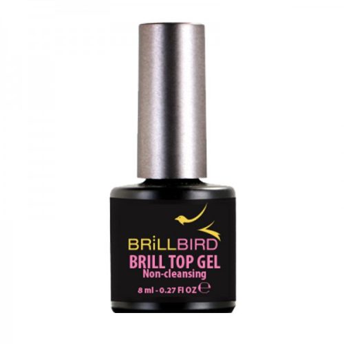BrillBird - BRILL TOP GEL - FIXÁLÁS-MENTES FÉNYZSELÉ - 8ml