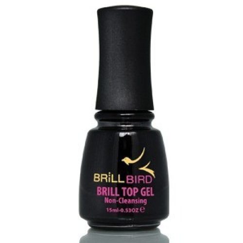 BrillBird - BRILL TOP GEL - FIXÁLÁS-MENTES FÉNYZSELÉ - 15ml
