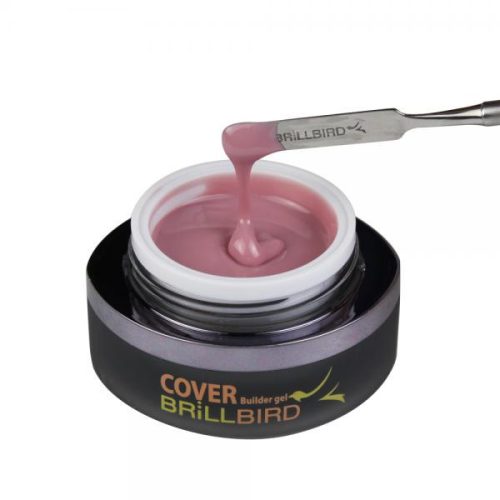 BrillBird - COVER FLESH GEL – NATÚR HÚSSZÍNÛ KÖRÖMÁGYHOSSZABBÍTÓ ZSELÉ  - 15ml