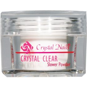   Crystal Nails - Slower - Crystal Clear - Átlátszó - Porcelánpor - 28gr - THF
