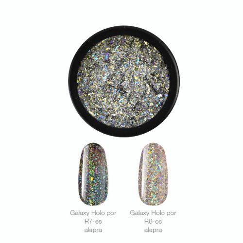 CRYSTAL NAILS - CHROMIRROR PIGMENT - GALAXY HOLO