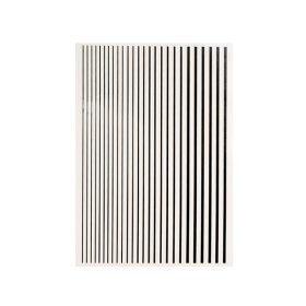 Crystal Nails -  MAGIC STRIPES STICKER - BLACK