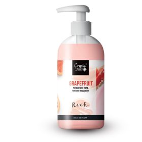   Crystal Nails - MOISTURISING HAND - FOOT AND BODY LOTION - GRAPEFRUIT LOTION - RICH - 250ML