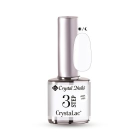 Crystal Nails - 3 STEP HEMA FREE CRYSTALAC - GLOWY WHITE - 8ml - THF   Crystal Nails - 3 STEP HEMA FREE CRYSTALAC - GLOWY WHITE - 8ml - THF