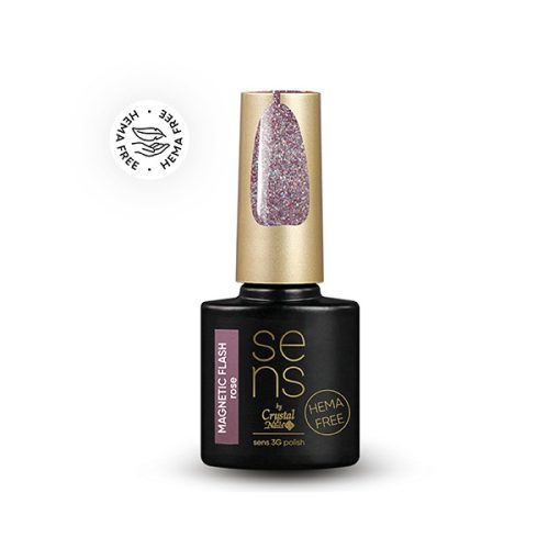 SENS - SENS 3G POLISH - MAGNETIC FLASH ROSE - 4ML - THF