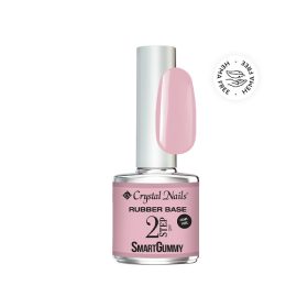   Crystal Nails - 2S - SMARTGUMMY HEMA FREE RUBBER BASE GEL - NR01 - BABY PINK - 13ML