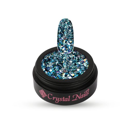 CRYSTAL NAILS - GLAM GLITTERS - N13 - ÚJ
