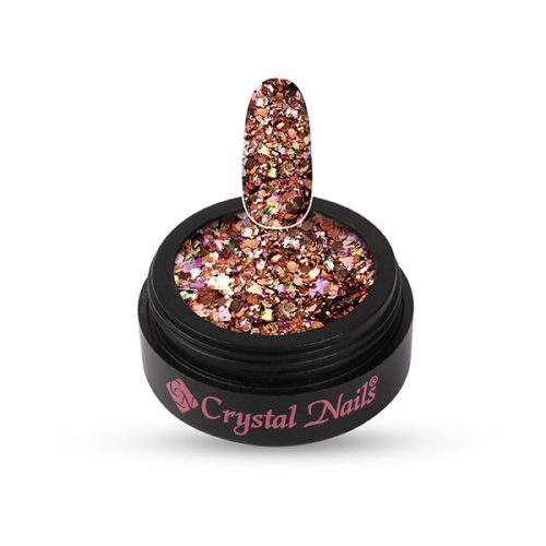 CRYSTAL NAILS - GLAM GLITTERS - N15 - ÚJ