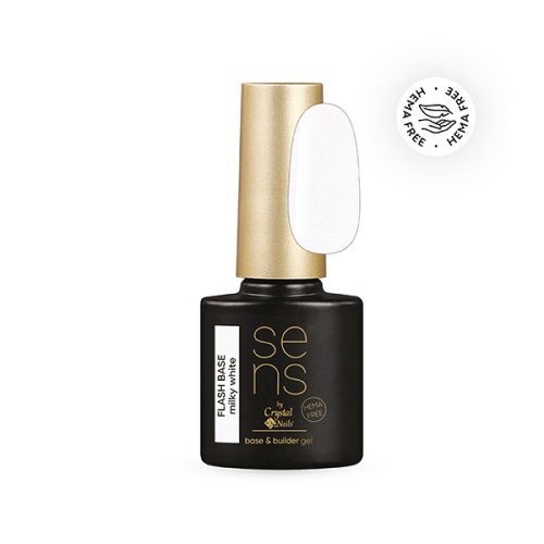 SENS - SENS FLASH HEMA FREE BASE GEL - MILKY WHITE  - 10ML 