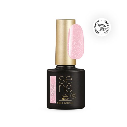 SENS - SENS FLASH HEMA FREE BASE GEL - MILKY PINK  - 10ML 