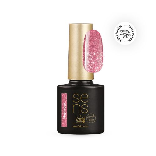 SENS - SENS HEMA FREE 3G POLISH - FLASH HOLO ROSE - 4ML - THF