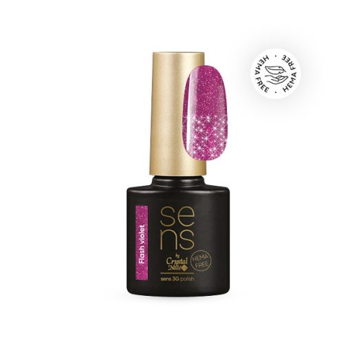 SENS - SENS HEMA FREE 3G POLISH - FLASH HOLO VIOLET - 4ML - THF