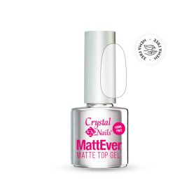 Crystal Nails - HEMA FREE - MATTEVER MATT TOP GEL - 4ML