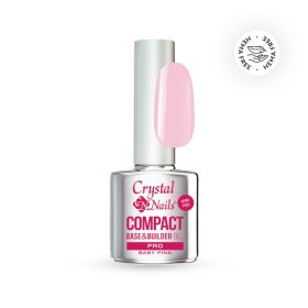 Crystal Nails - COMPACT BASE PRO - BABY PINK - 8ml - THF Crystal Nails - COMPACT BASE PRO - BABY PINK - 8ml - THF