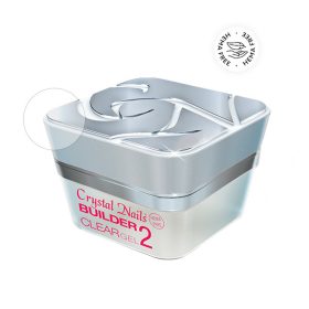   Crystal Nails - HEMA FREE BUILDER CLEAR II.- Átlátszó időtakarékos építő zselé - 50ml