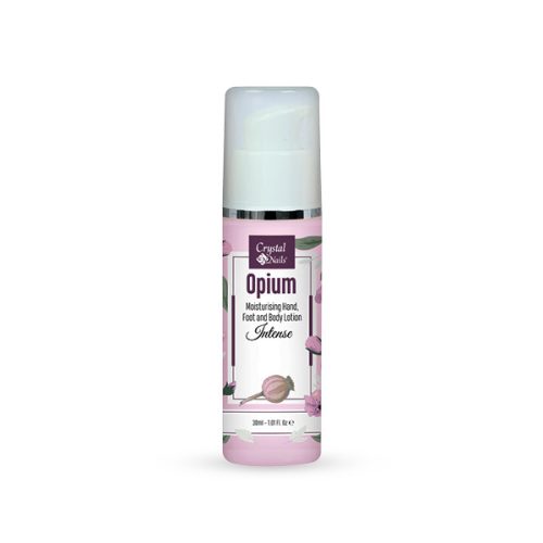 Crystal Nails - MOISTURISING HAND, FOOT AND BODY LOTION - OPIUM - INTENSE - 30ML