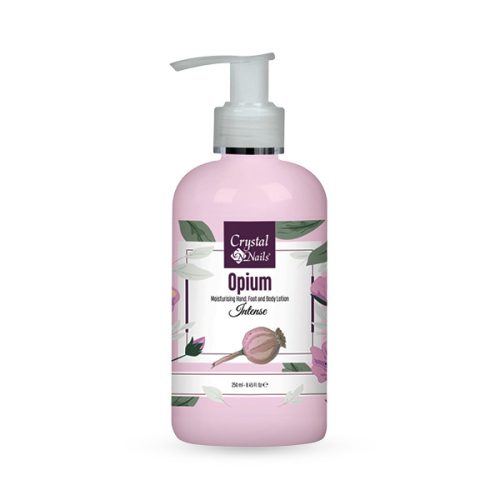 Crystal Nails - MOISTURISING HAND, FOOT AND BODY LOTION - OPIUM - INTENSE - 250ML