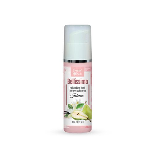 Crystal Nails - MOISTURISING HAND, FOOT AND BODY LOTION - BELLISSIMA - INTENSE - 30ML