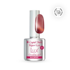 Crystal Nails - TIGER EYE LUX CRYSTALAC - Mulberry - 4ml - THF   Crystal Nails - TIGER EYE LUX CRYSTALAC - Mulberry - 4ml - THF