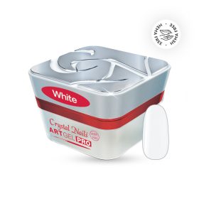 Crystal Nails - ART GEL PRO - White - 5ml