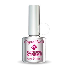   Crystal Nails - XTREME TOP SHINE ÁTLÁTSZÓ FÉNYZSELÉ (CLEAR) - 4ML