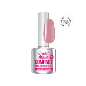 Crystal Nails - COMPACT BASE GEL HEMA FREE - COVER ROSE - 8ML    Crystal Nails - COMPACT BASE GEL HEMA FREE - COVER ROSE - 8ML
