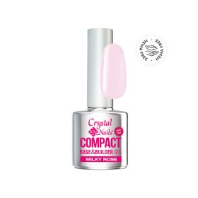 Crystal Nails - COMPACT BASE GEL MILKY ROSE - 13ML