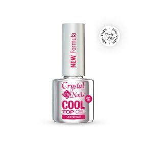   Crystal Nails - COOL TOP GEL - HEMA FREE - UNIVERSAL - NEW FORMULA - 4ML