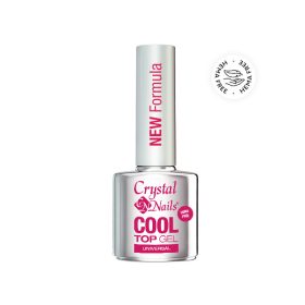   Crystal Nails - COOL TOP GEL - HEMA FREE - UNIVERSAL - NEW FORMULA - 8ML