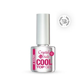 Crystal Nails - HEMA FREE - COOL TOP GEL 4 DARK - 4ML