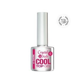 Crystal Nails - HEMA FREE - COOL TOP GEL 4 DARK - 8ML
