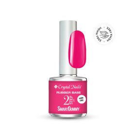   Crystal Nails - 2S - SMARTGUMMY HEMA FREE RUBBER BASE GEL - NR19 - ELECTRIC PINK - 8ML