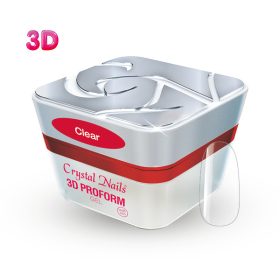 Crystal Nails - 3D PROFORM GEL - CLEAR - 5ML 