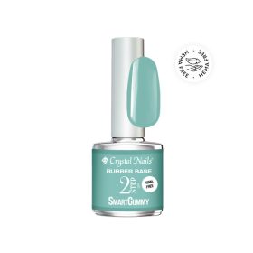   Crystal Nails - 2S - SMARTGUMMY HEMA FREE RUBBER BASE GEL - NR29 - BLUE LAGOON - 8ML 