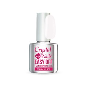 Crystal Nails - EASY OFF HARDENER GEL - MILKY WHITE - 13ML