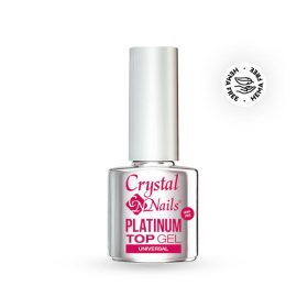 Crystal Nails - PLATINUM TOP GEL - 4ML
