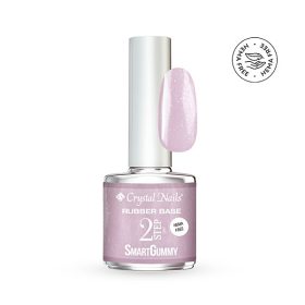   Crystal Nails - 2S - SMARTGUMMY HEMA FREE RUBBER BASE GEL - NR65 - DIAMOND HAZE - 8ml