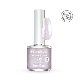   Crystal Nails - 2S - SMARTGUMMY HEMA FREE RUBBER BASE GEL - NR66 - BLUSH BREEZE - 8ml