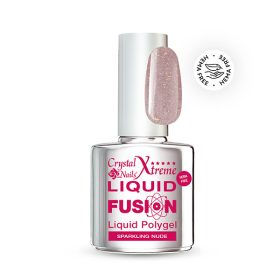 Crystal Nails -  LIQUID FUSION - SPARKLING NUDE - 13ML