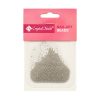 Crystal Nails -  METÁL KÖRÖMGYÖNGY UTÁNTÖLTŐ - GYÖNGY - SILVER 0,6MM