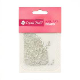   Crystal Nails -  METÁL KÖRÖMGYÖNGY UTÁNTÖLTŐ - GYÖNGY - SILVER 1,2MM