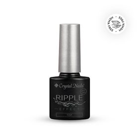 Crystal Nails - RIPPLE EFFECT TOP GEL - CLEAR - 4ML