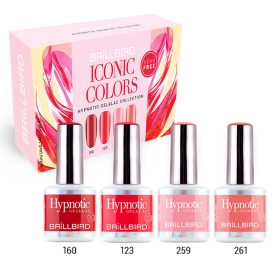   BrillBird - Iconic Colors Hypnotic Gel&Lac Kit - 4x4 ml - LIMITÁLT!