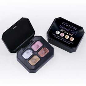 BrillBird - Blend Gel festőzselé paletta - Metallic