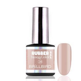 BRILLBIRD - RUBBER GEL BASE&COLOR - 28 - 8ML