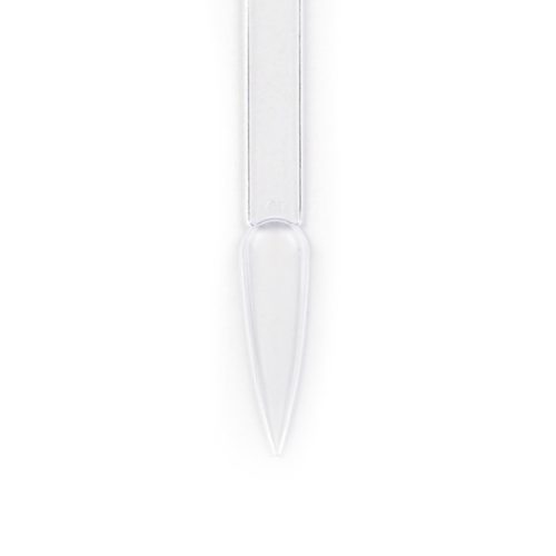 Brillbird - Nyeles tip - Matt stiletto clear - 50db