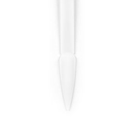 Brillbird -  Nyeles tip - Matt stiletto white - 50db Brillbird -  Nyeles tip - Matt stiletto white - 50db